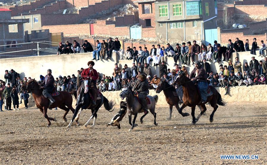 AFGHANISTAN-KABUL-BUZKASHI