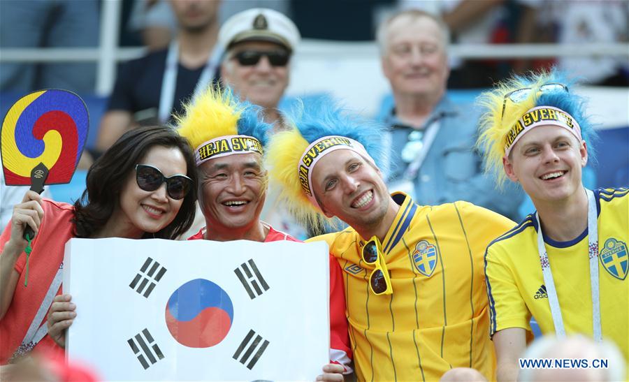 (SP)RUSSIA-NIZHNY NOVGOROD-2018 WORLD CUP-GROUP F-SWEDEN VS SOUTH KOREA