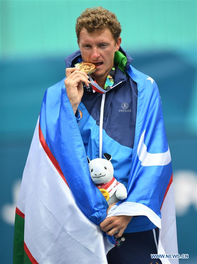 (SP)INDONESIA-PALEMBANG-ASIAN GAMES-TENNIS-MEN&rsquo;S SINGLE-FINAL