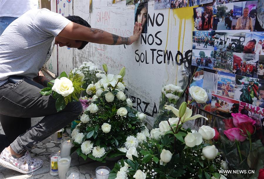 MEXICO-MEXICO CITY-COMMEMORATION-EARTHQUAKE
