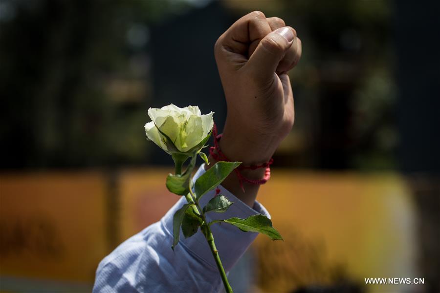 MEXICO-MEXICO CITY-COMMEMORATION-EARTHQUAKE