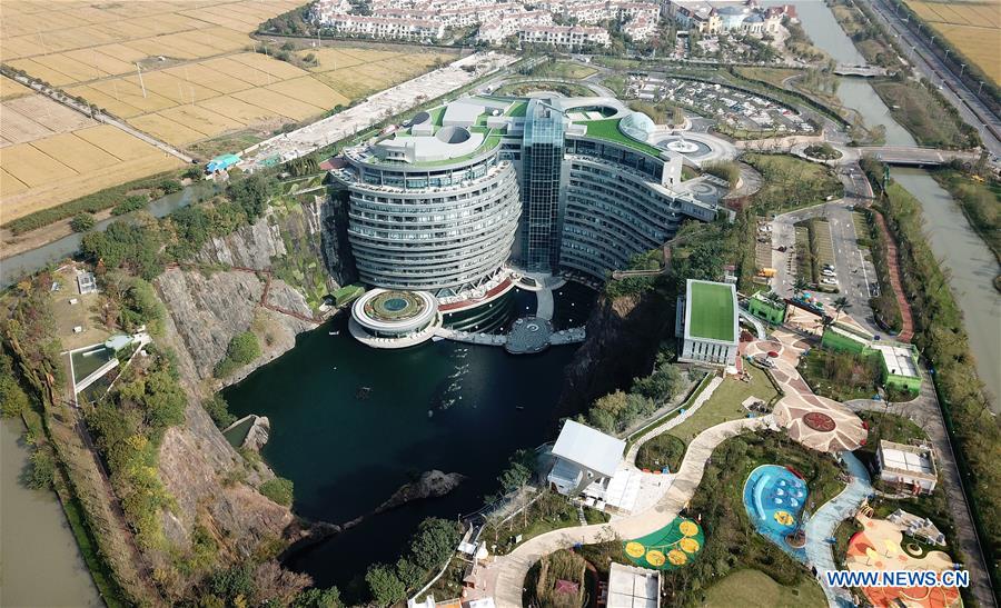 CHINA-SHANGHAI-UNUSED QUARRY-HOTEL (CN)