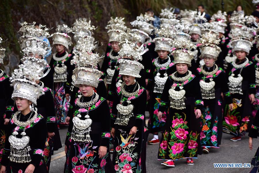 #CHINA-GUIZHOU-MIAO ETHNIC GROUP-NEW YEAR-CELEBRATION (CN)