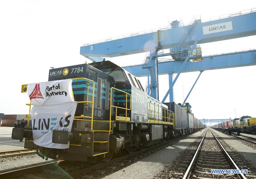 CHINA-EUROPE-FREIGHT TRAINS TRIPS-SURGING