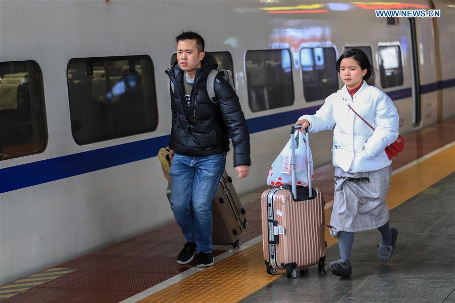 CHINA-SPRING FESTIVAL-HOLIDAY END-TRAVEL RUSH (CN)