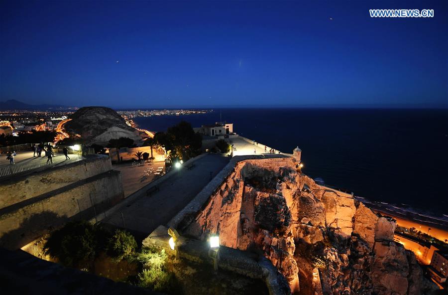 SPAIN-ALICANTE-SEASIDE-SCENERY