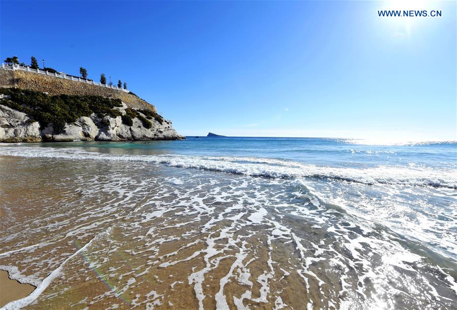 SPAIN-ALICANTE-SEASIDE-SCENERY