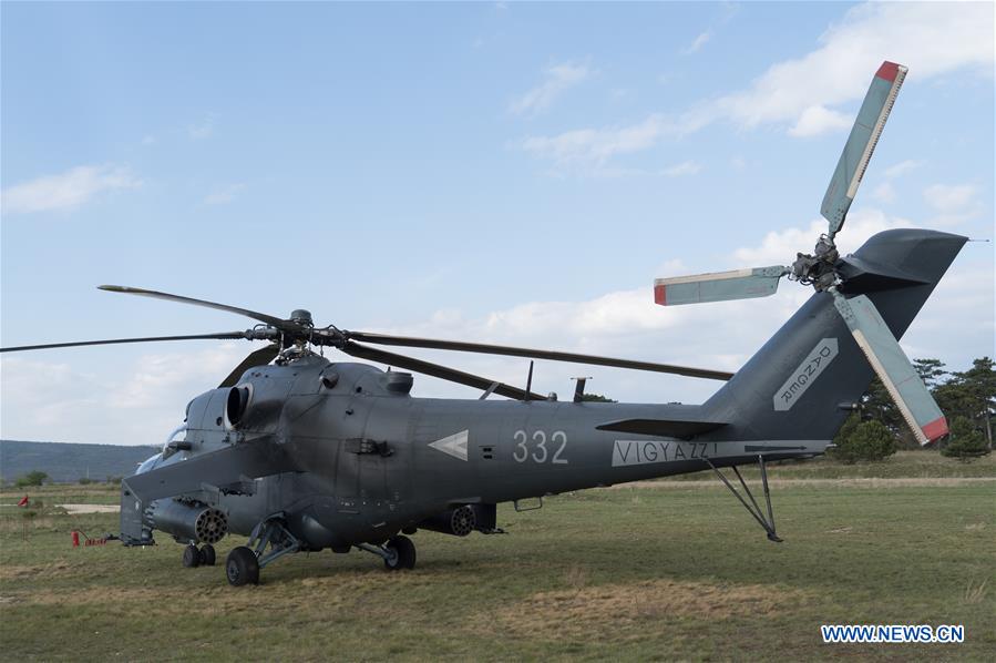 HUNGARY-HAJMASKER-HELICOPTER TRAINING