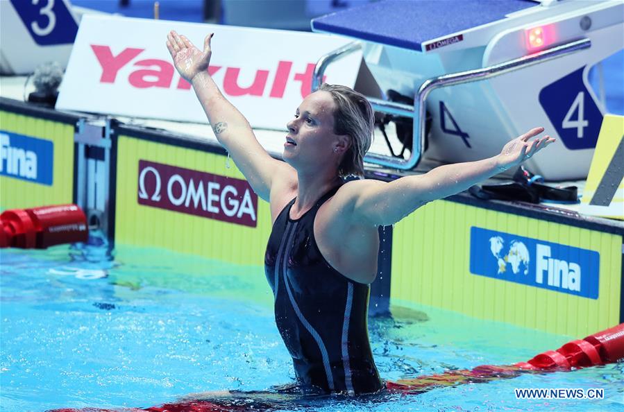 (SP)SOUTH KOREA-GWANGJU-FINA WORLD CHAMPIONSHIPS-SWIMMING-DAY 4