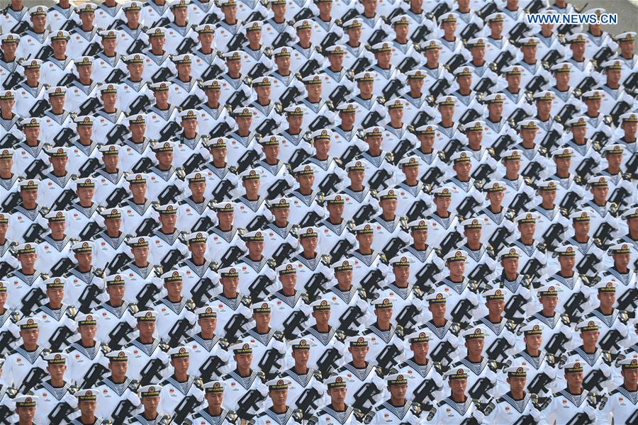 (PRC70Years) XINHUA PHOTOS OF THE DAY