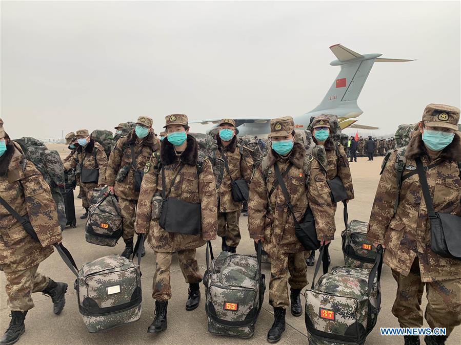 CHINA-MILITARY MEDICAL STAFF-HUBEI-AID (CN)