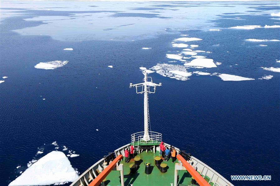 ANTARCTICA-PRYDZ BAY-XUELONG-EXPEDITION