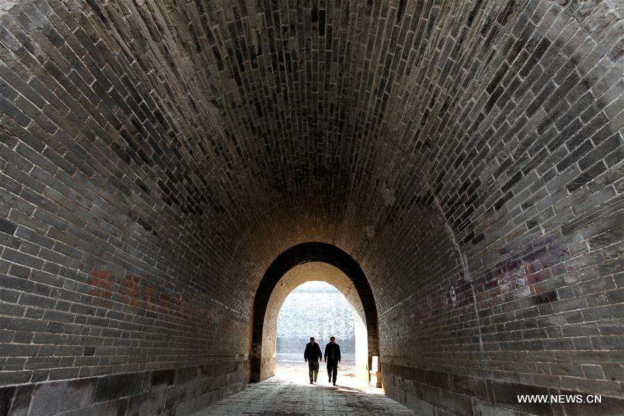 Wanquan Castle, built in 1393, is a military castle of the Ming Dynasty (1368-1644). The main part of a project to restore the old building has been completed recently. Wanquan Castle, built in 1393, is a military castle of the Ming Dynasty (1368-1644). The main part of a project to restore the old building has been completed recently.