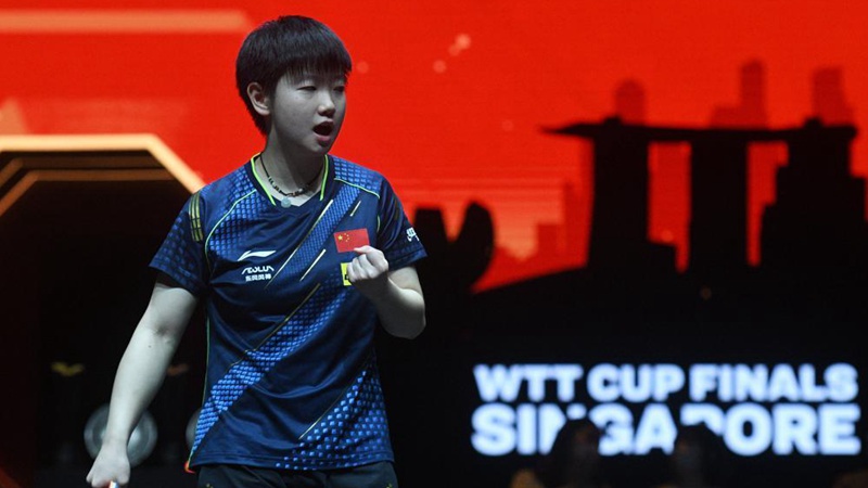 China's Fan, Sun claim WTT Cup Finals titles