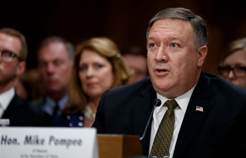 Spotlight: Pompeo attempts to soften hawkish profile at secretary of state confirmation
hearing