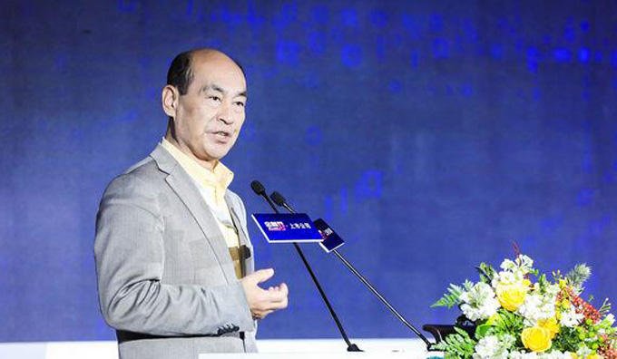 圖為全國社會(huì)保障基金理事會(huì)原副理事長(zhǎng)王忠民