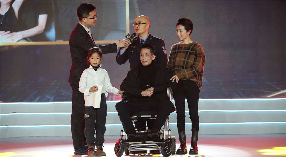 第三位年度感動人物張海林、朱丹丹夫婦分享心路歷程