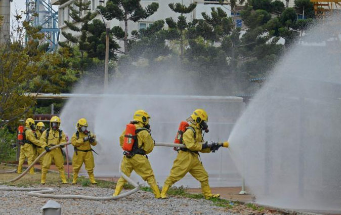 福建泉州開展?；飞a(chǎn)安全事故綜合演練