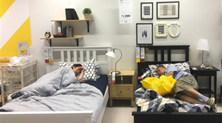 公共服務(wù)充足了，睡宜家的人才會少