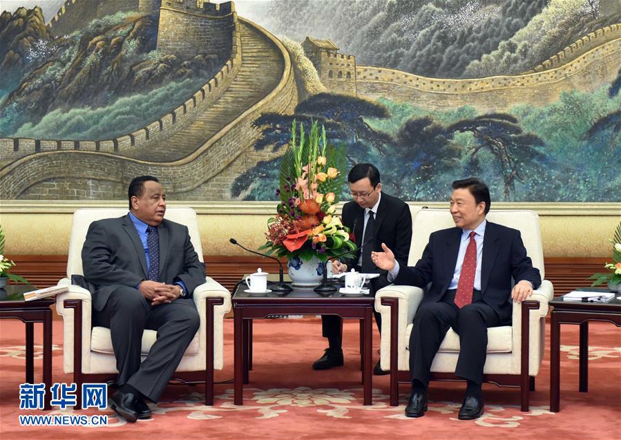 （XHDW）李源潮會(huì)見蘇丹外長(zhǎng)甘杜爾