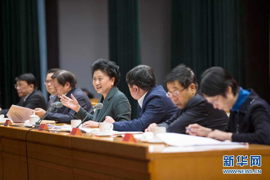 1月16日，中共中央政治局委員、國務(wù)院副總理劉延?xùn)|在北京出席&ldquo;加強(qiáng)和改進(jìn)新形勢(shì)下高校思想政治工作專題研討班&rdquo;開班式。 新華社記者崔新鈺 攝