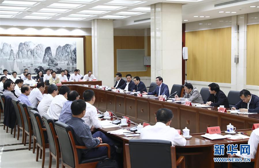 9月21日，中宣部在北京召開中央媒體駐外機(jī)構(gòu)外宣工作座談會。中共中央政治局委員、中央書記處書記、中宣部部長劉奇葆出席座談會并講話。新華社記者 謝環(huán)馳 攝 