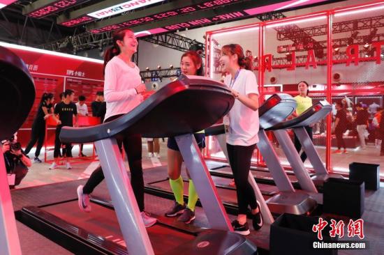 資料圖：健身中的人們。<a target='_blank' ><p  align=