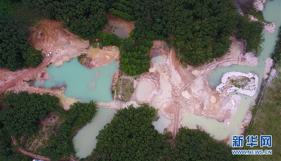 （新華視點&middot;圖文互動）（1）小作坊&ldquo;游擊&rdquo;盜采、查處窩點&ldquo;死灰復(fù)燃&rdquo;，海南非法采砂緣何難止？