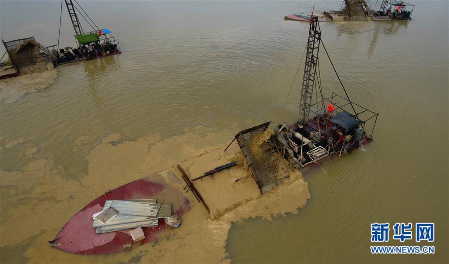 （新華視點&middot;圖文互動）（2）小作坊&ldquo;游擊&rdquo;盜采、查處窩點&ldquo;死灰復(fù)燃&rdquo;，海南非法采砂緣何難止？