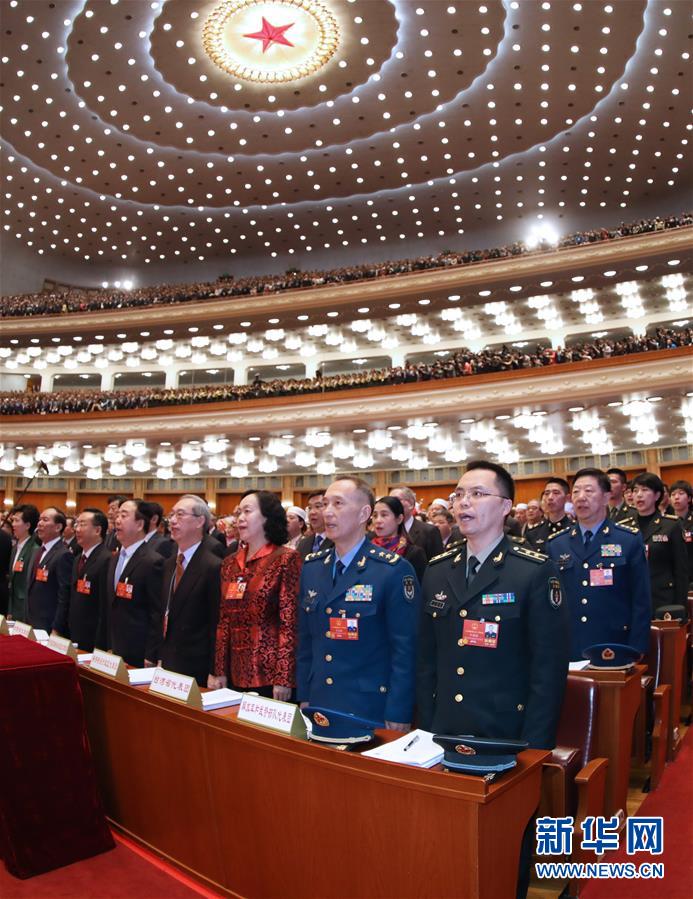 （兩會(huì)&middot;人大開幕&middot;XHDW）（7）十三屆全國人大一次會(huì)議在京開幕