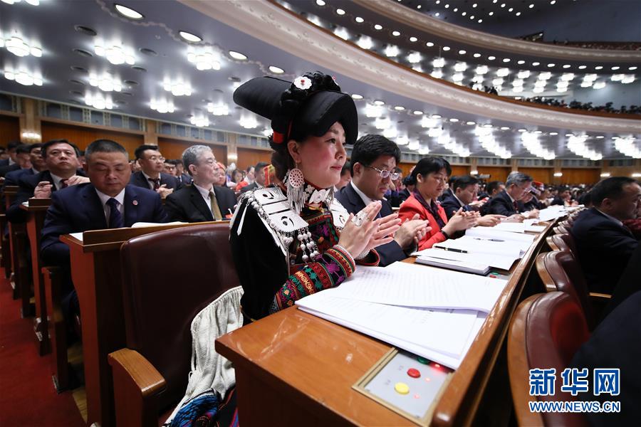 （兩會&middot;人大開幕&middot;XHDW）（18）十三屆全國人大一次會議在京開幕