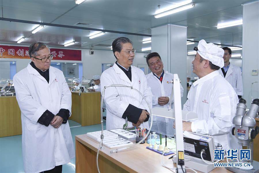 (時政)(2)趙樂際在天津調(diào)研