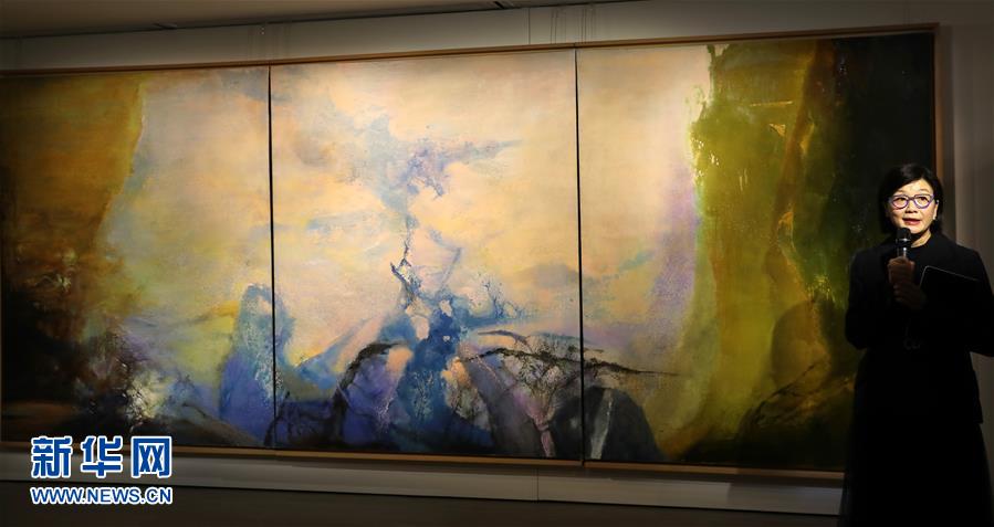 (圖文互動(dòng))(2)趙無(wú)極大型作品將亮相佳士得香港春拍