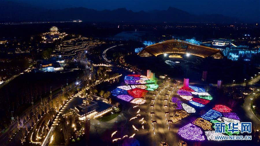 (北京世園會(huì))(2)鳥(niǎo)瞰2019北京世園會(huì)園區(qū)