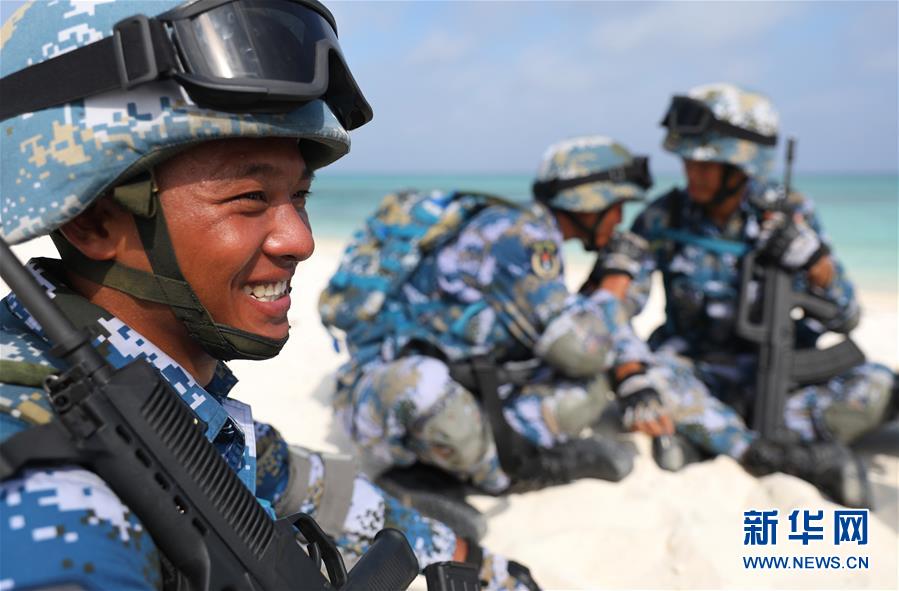 （壯麗70年&middot;奮斗新時代&middot;新華全媒頭條&middot;圖文互動）（6）&ldquo;你在我的航程上，我在你的視線里&rdquo;&mdash;&mdash;走進海軍西沙中建島官兵的五彩世界