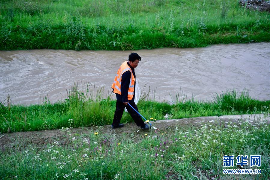 （圖文互動(dòng)）（1）青海互助：送走污水，迎來碧波