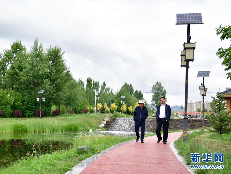 （圖文互動(dòng)）（2）青海互助：送走污水，迎來碧波