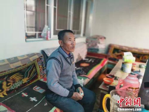 圖為黨確桑布。 謝藝觀 攝