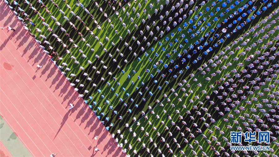 （新華全媒頭條&middot;開學季&middot;圖文互動）（2）新學期是彩色的&mdash;&mdash;各地2019年秋季學期開學典禮掃描