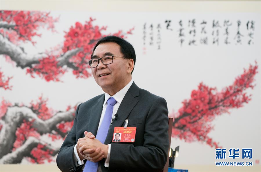 （兩會&middot;圖文互動）（1）全國人大代表、中科院院長白春禮：打破關(guān)鍵核心技術(shù)&ldquo;瓶頸&rdquo;