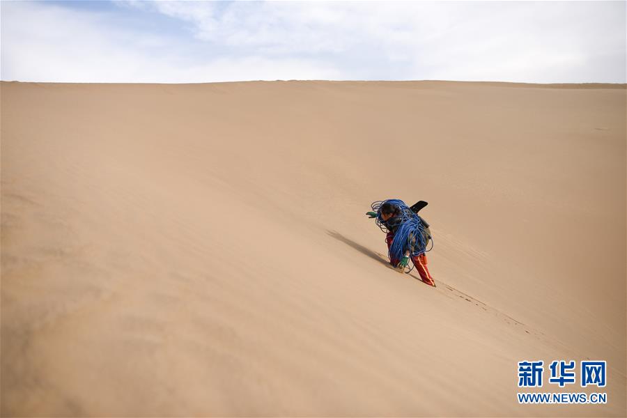 （新春走基層&middot;圖文互動(dòng)）（3）寒冬里，&ldquo;沙漠玫瑰&rdquo;猶自綻放