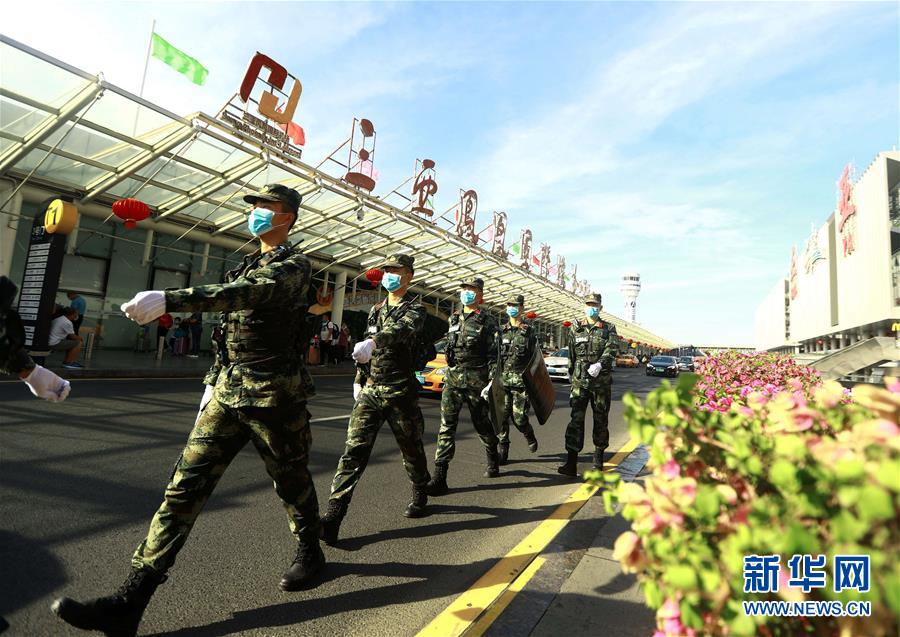 (聚焦疫情防控·圖文互動(dòng))(1)武警官兵全力奮戰(zhàn)疫情防控一線(xiàn)