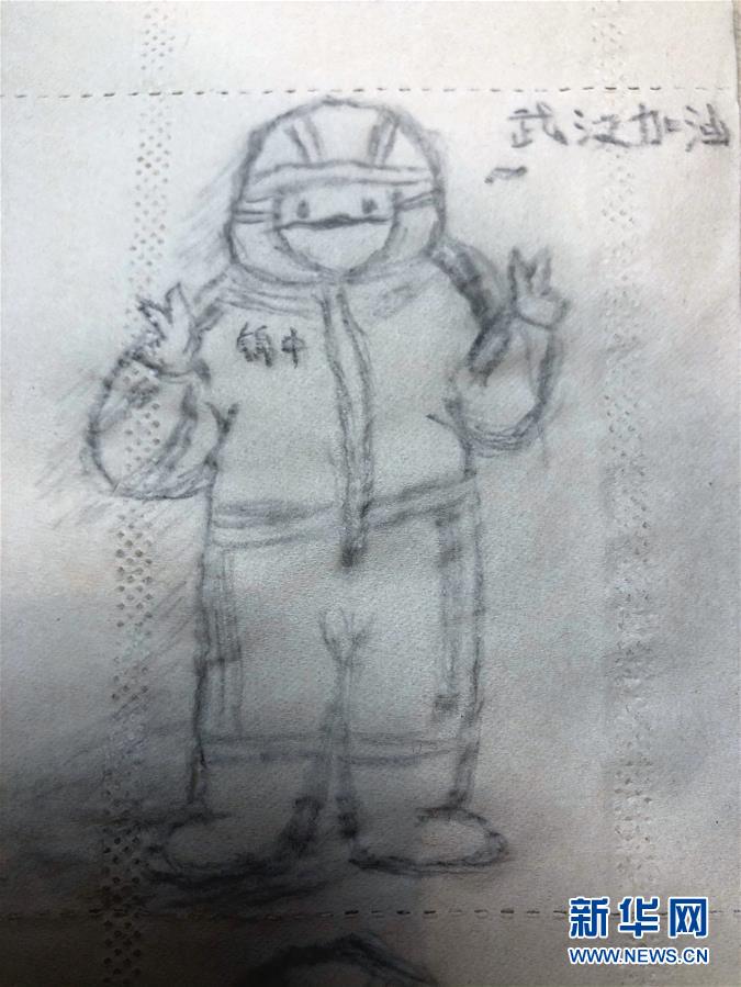 (聚焦疫情防控·圖文互動)(3)“畫”淺情深:一線護士手繪戰(zhàn)“疫”點滴