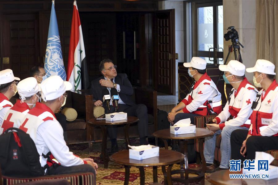 (國際疫情·圖文互動)(2)通訊:經(jīng)驗豐富裝備精良 中國專家組在伊拉克助力抗疫