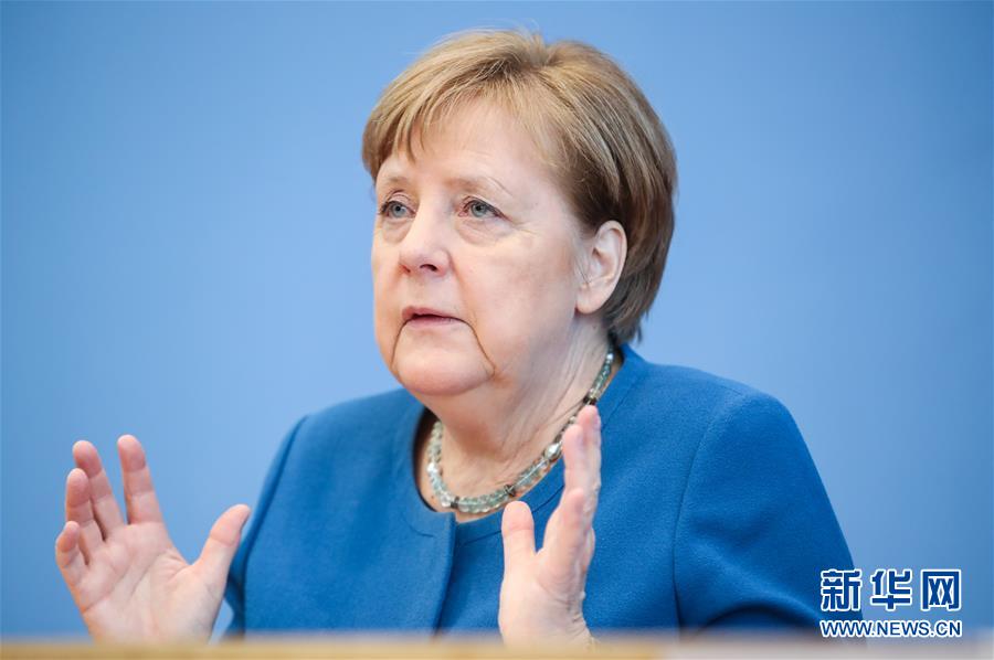 (國際疫情)(1)德國總理默克爾開始居家隔離