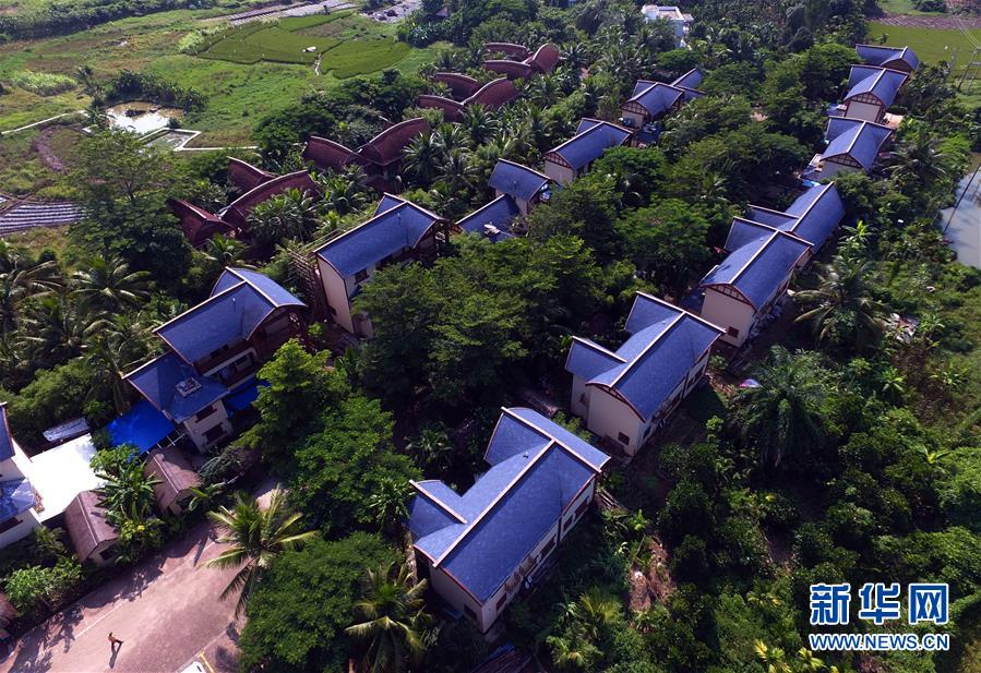 (新華全媒頭條·走向我們的小康生活·圖文互動(dòng))(17)留住鄉(xiāng)愁留住美——千村競秀綴瓊州