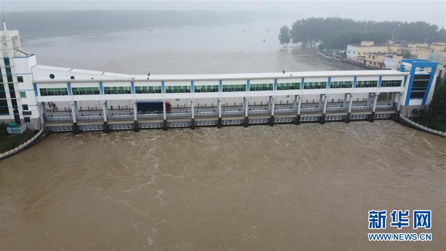 (防汛抗洪)(3)淮河王家壩閘關(guān)閘