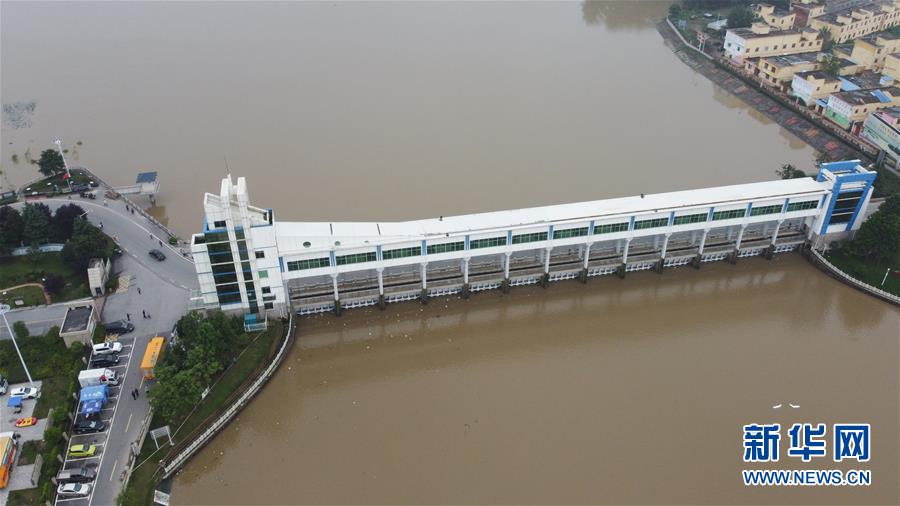 (防汛抗洪)(4)淮河王家壩閘關(guān)閘