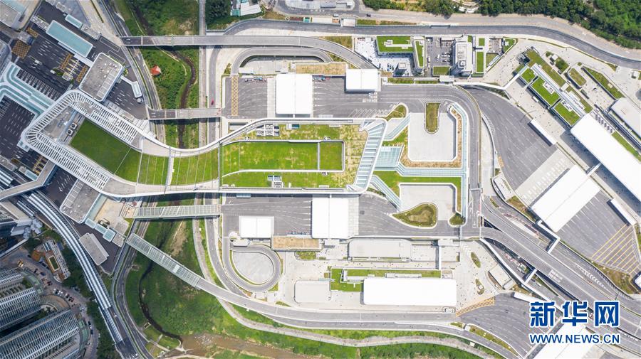 (經(jīng)濟)(5)蓮塘/香園圍口岸正式啟用 大灣區(qū)再添新物流大通道