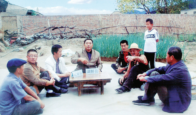 調(diào)解“家長里短,雞毛蒜皮”的小事情是李培斌從事的大事業(yè)